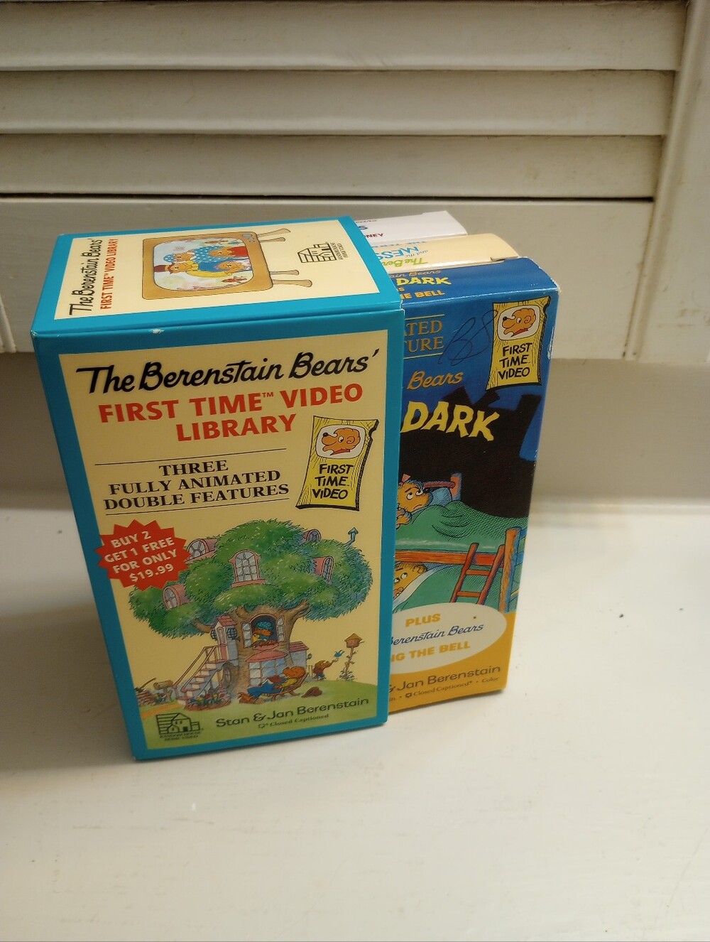 Random House The Berenstain Bears Vintage 90's First Time Video Library 3 Movies